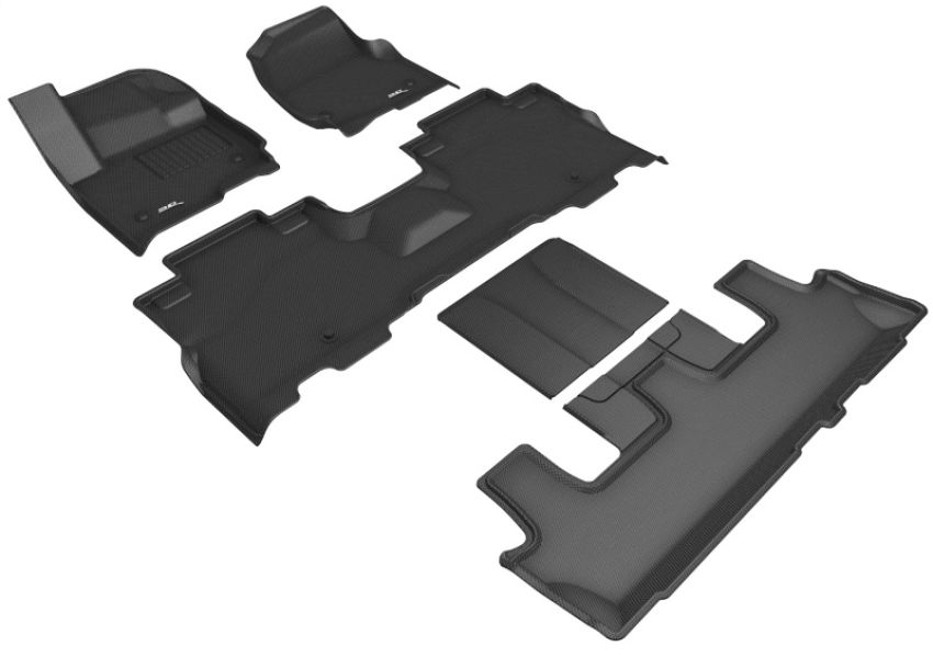 3D MAXpider L1FR12501509 18-24 Ford Expedition 7-Seat Kagu Black R1 R2 R3