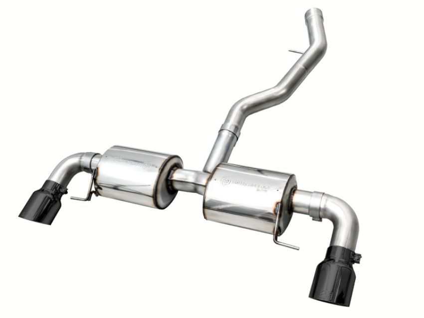 AWE Tuning 3015-33429 AWE 19-23 BMW 330i / 21-23 BMW 430i Base G2X Touring (Excl.Conv) Axle Back Exhaust - Diamond Black