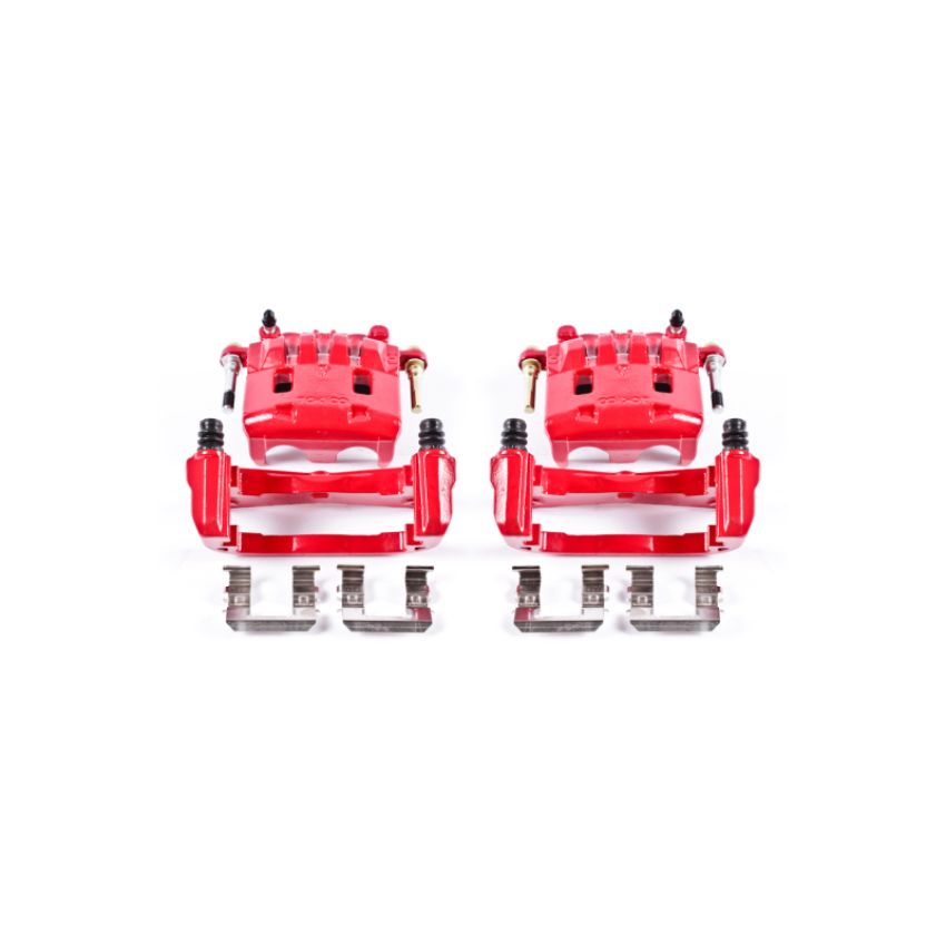 PowerStop S2682A Red Powder Coated Calipers