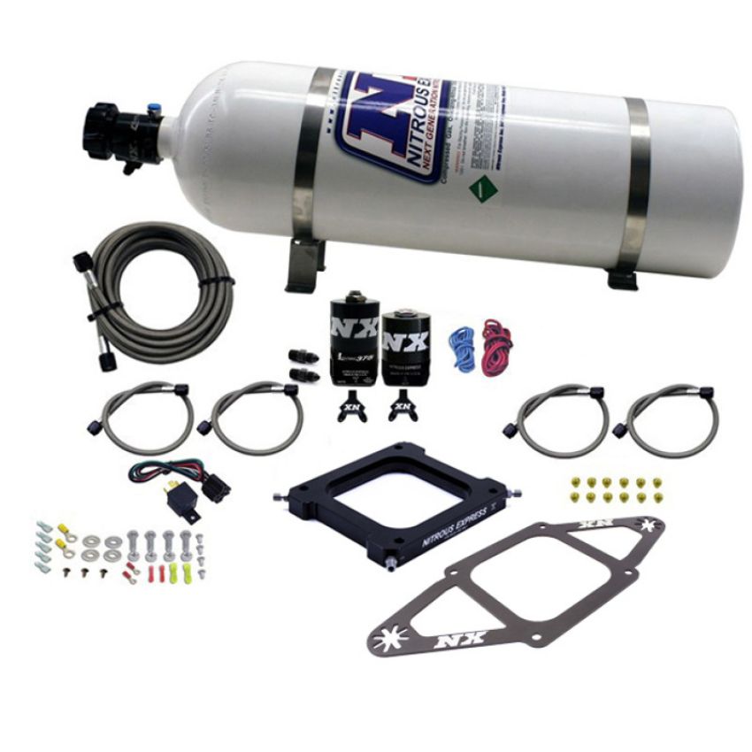 Nitrous Express 67170-15 4500 Assasin Plate, RNC Up to 750HP, 15LB Bottle