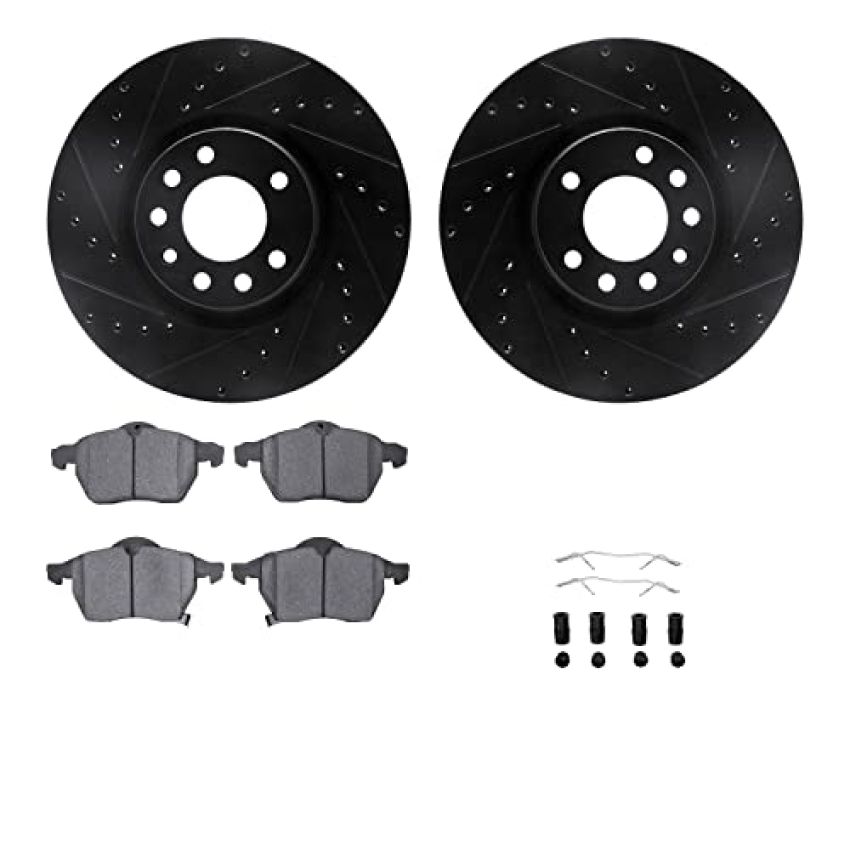 Dynamic Friction 8512-65009 Rotor Kit