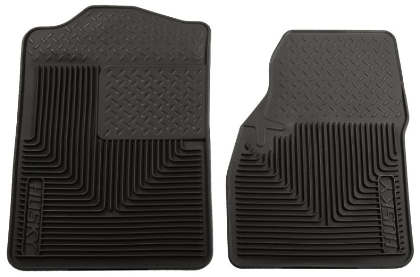 HUSKY LINERS HSK51041 Heavy Duty Floor Mats- Black