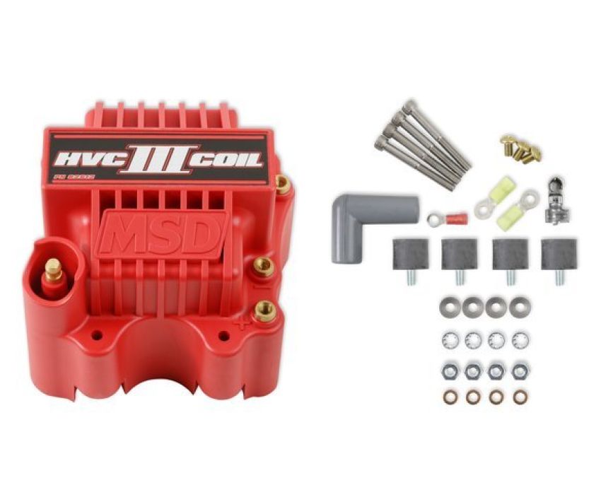 MSD IGNITION MSD82612 HVC III Ignition Coil Red