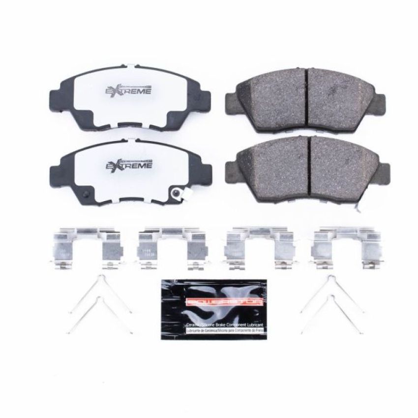 PowerStop Z26-948 PowerStop - Z26 Performance Carbon-Fiber Ceramic Brake Pads with Hardware Kit