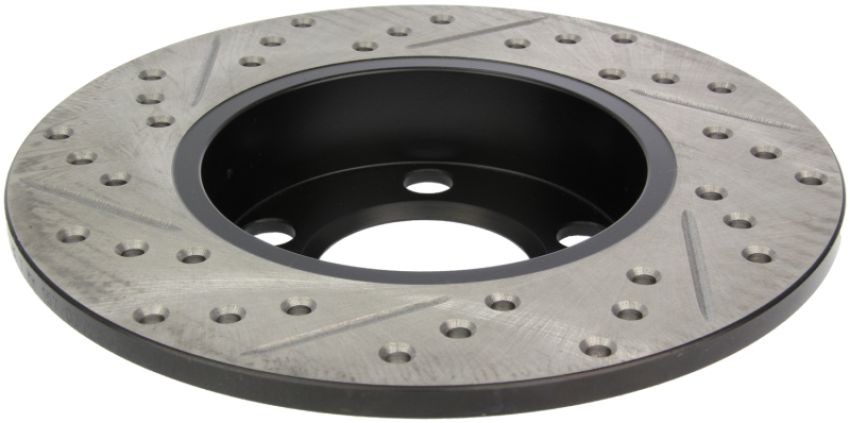Stoptech 127.33057L Slotted & Drilled Sport Brake Rotor