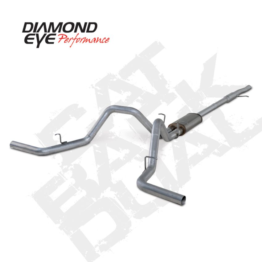 Diamond Eye Performance K3126S Diamond Eye KIT 3in CB DUAL GAS SS CHEVY/GM 4.3L 5.3L 1500