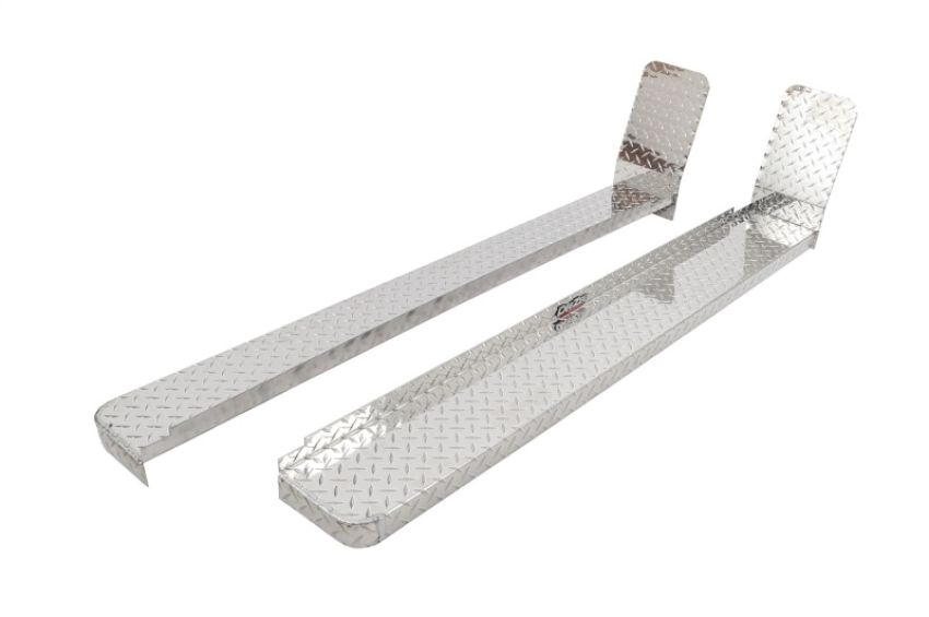 Dee Zee DZ2044 Deezee 08-14 Ford Econoline/E-Series Van Running Board Cab Section Brite-Tread Aluminum (Full)