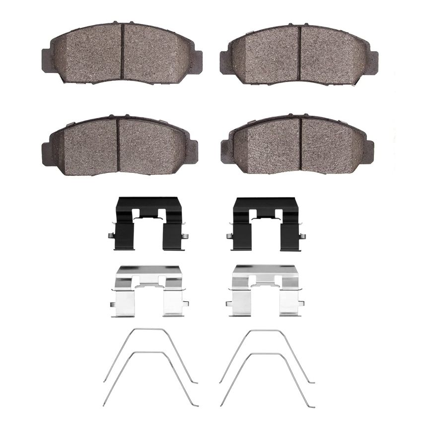 Dynamic Friction 1551-1608-01 Brake Pad Kt