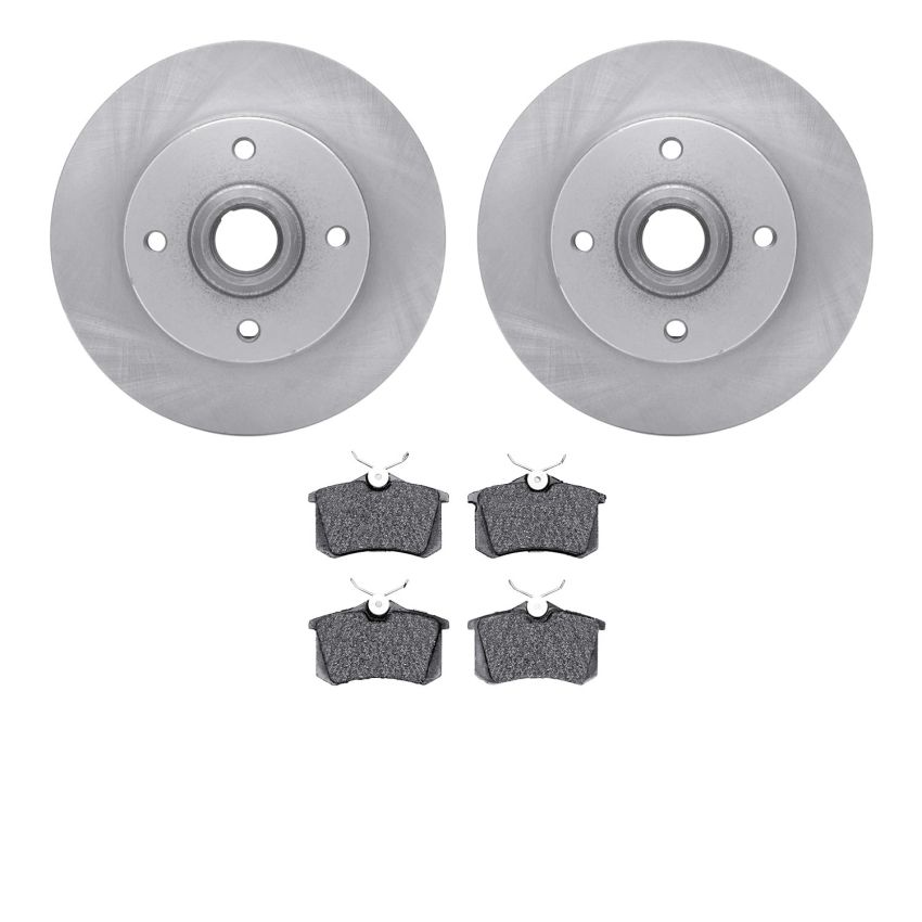 Dynamic Friction 6502-74134 Rotor Kit