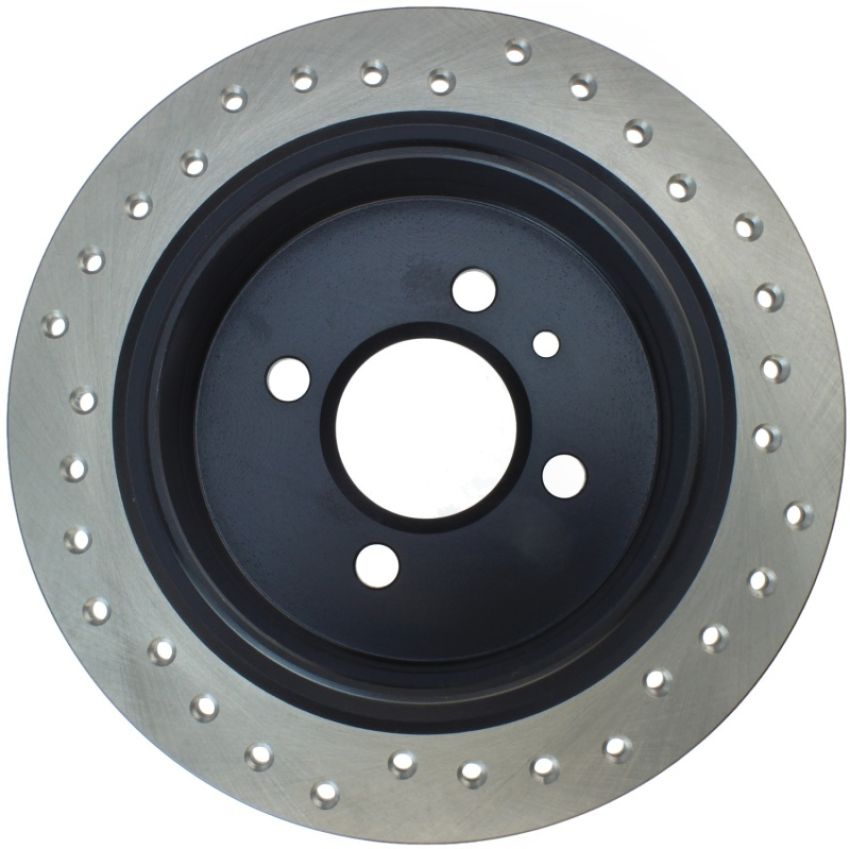 Stoptech 128.34019R Drilled Sport Brake Rotor