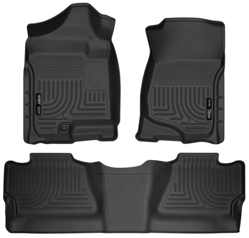 HUSKY LINERS HSK98201 09- GM Crew Cab P/U Front/2nd Seat Liner