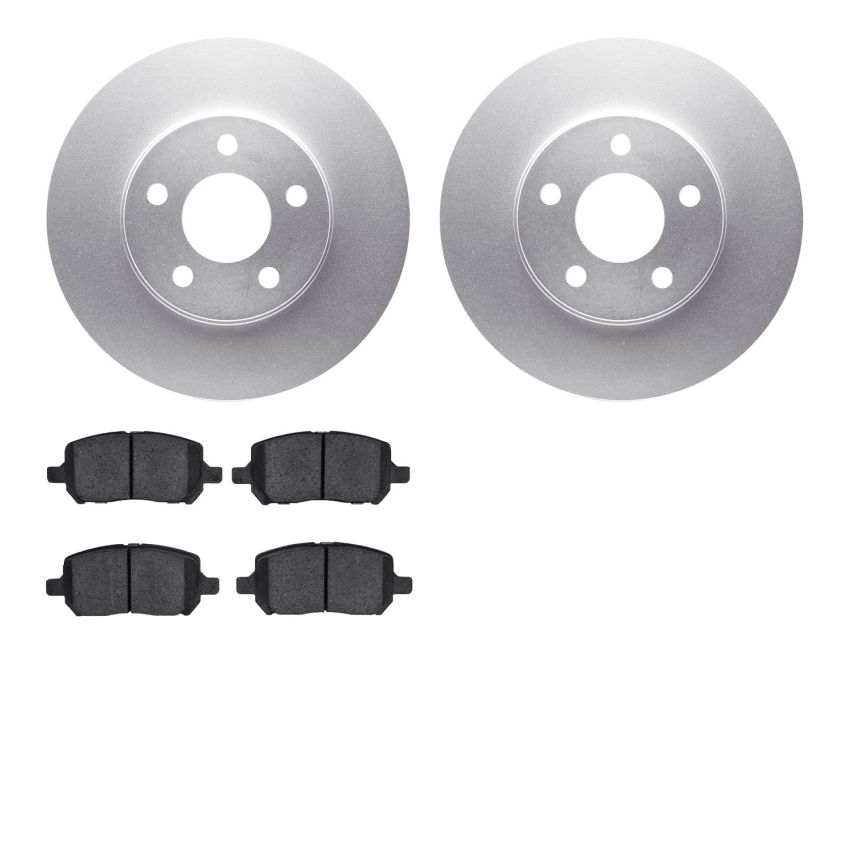 Dynamic Friction 4502-47076 Rotor Kit