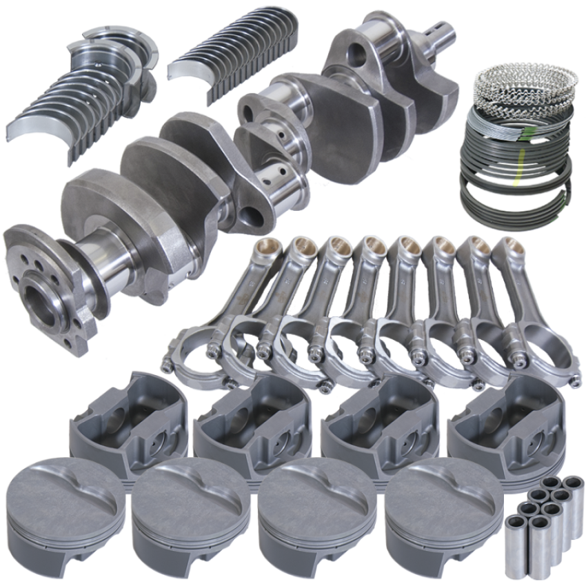 Eagle 13057030 Chevrolet 350 Small Block 2pc Seal Street & Strip Rotating Assembly Kit 3.75in Stroke