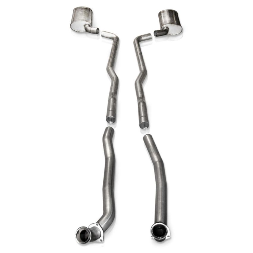 Stainless Works V6414100S 1964-67 Corvette Exhaust BB Standard Trans 2-1/2in Factory Connect