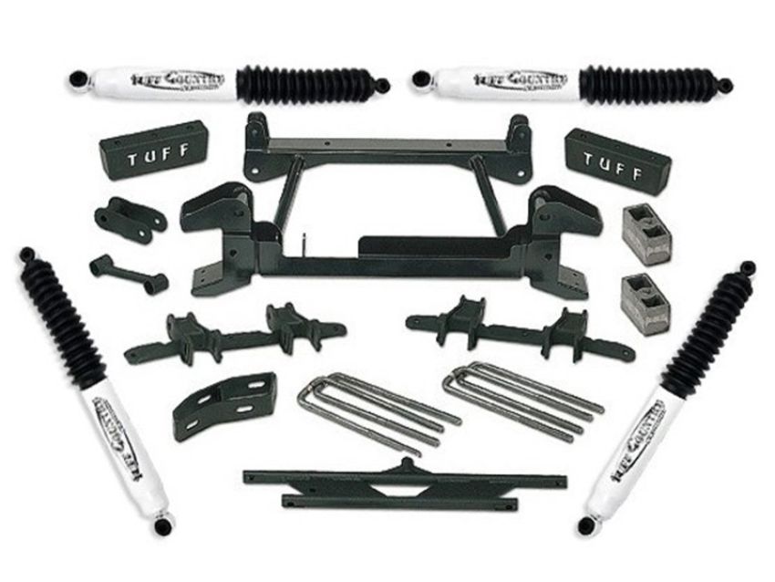 Tuff Country 14853KN 92-98 Chevy Suburban 2500 (8Lug) 4X4 4in Lift Kit (w/Cast Lwr Cntrl Arms SX8000)
