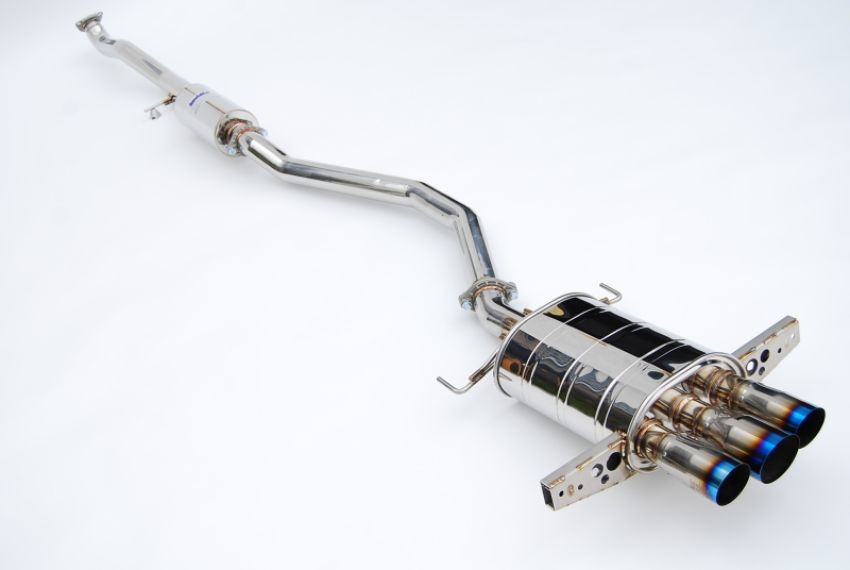 Invidia HS17CHB7Q33ST 17+ Honda Civic SI Hatchback Q300 Triple Titanium Tip Cat-back Exhaust