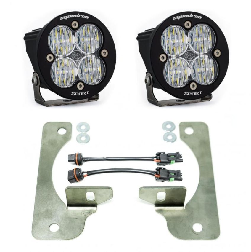Baja Designs 447068 Squadron-R Sport Fog Pocket Light Kit