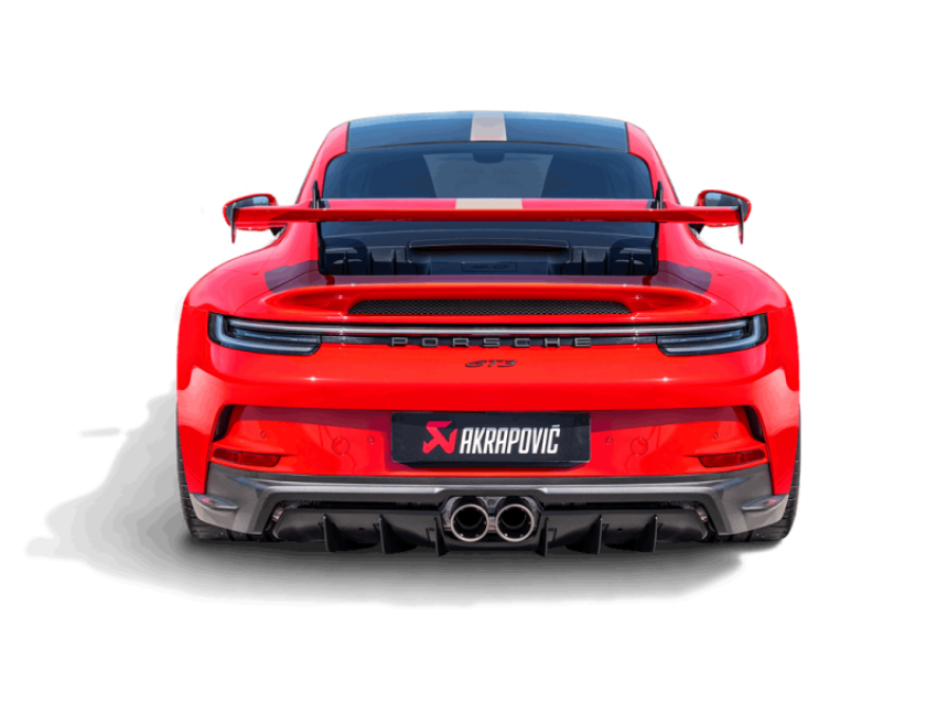 Akrapovic DI-PO/CA/9/M 21-22 Porsche 911 GT3 (992) Rear Carbon Fiber Diffuser - Matte