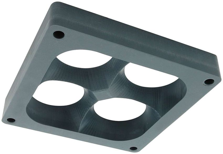 ALLSTAR PERFORMANCE ALL25996 Carb Spacer 4500 Tapered 4 Hole 1.00in