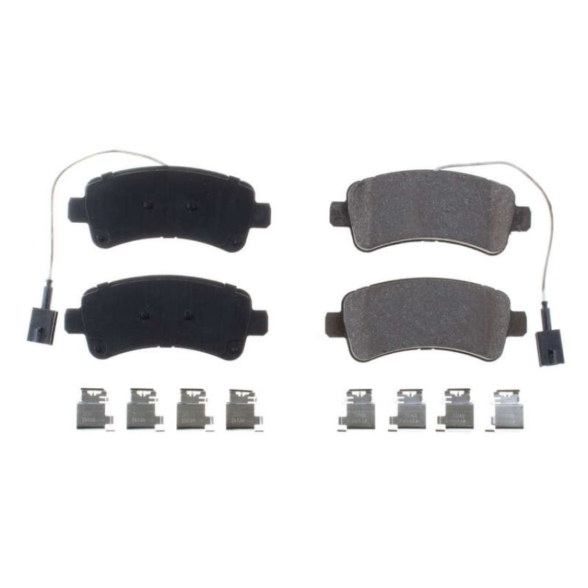 PowerStop 17-1840 PowerStop - Z17 Low-Dust Ceramic Brake Pads with Hardware