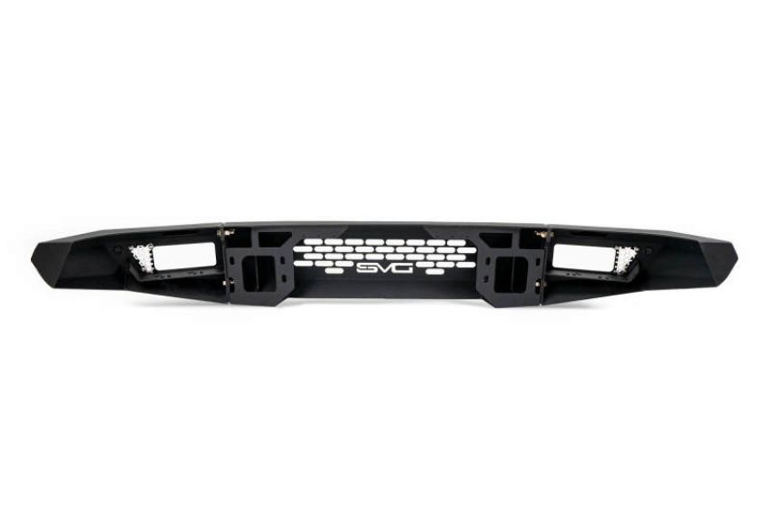 DV8 Offroad FBBR-03 2021+ Ford Bronco Bumper- Accommodates 20in Dual Row Light Bar & (4) 3in Pod Light Mount