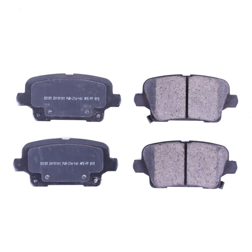 PowerStop 16-2189 PowerStop - Z16 Low-Dust Ceramic Brake Pads