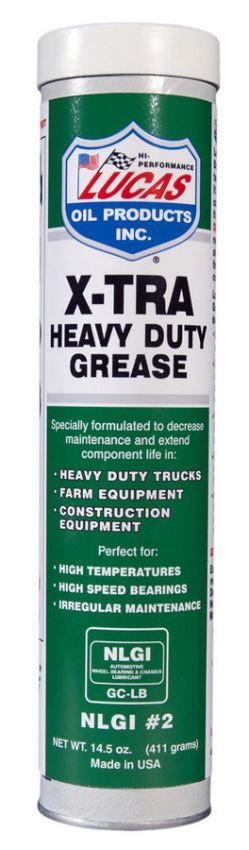 LUCAS OIL LUC10301 X-Tra Heavy Duty Grease 14.5oz Cartridge