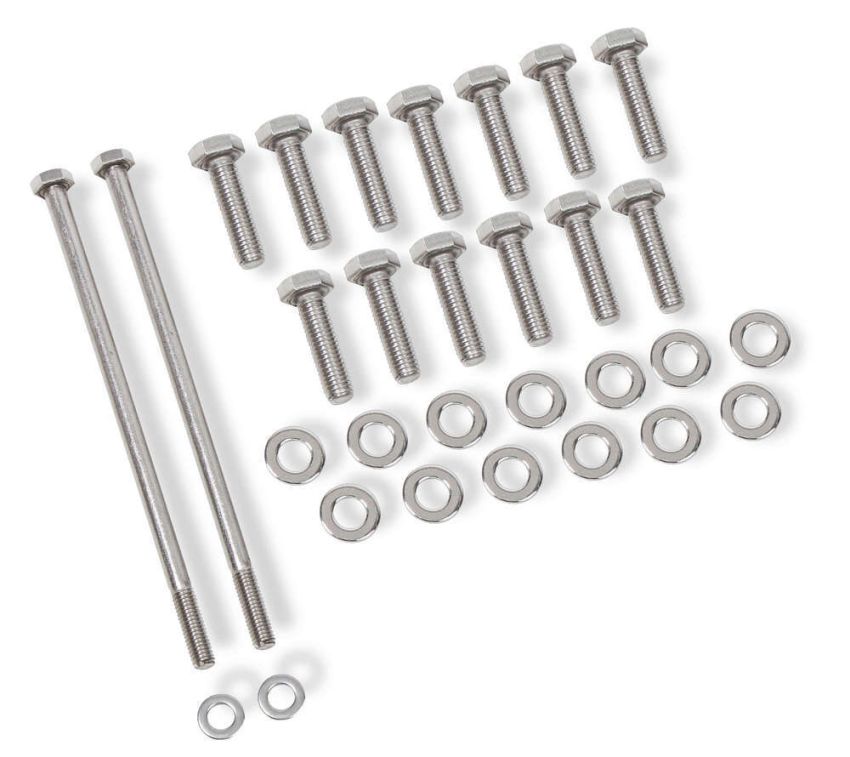 MR. GASKET MRG60850G Oil Pan Bolt Set - GM LS Engines S/S