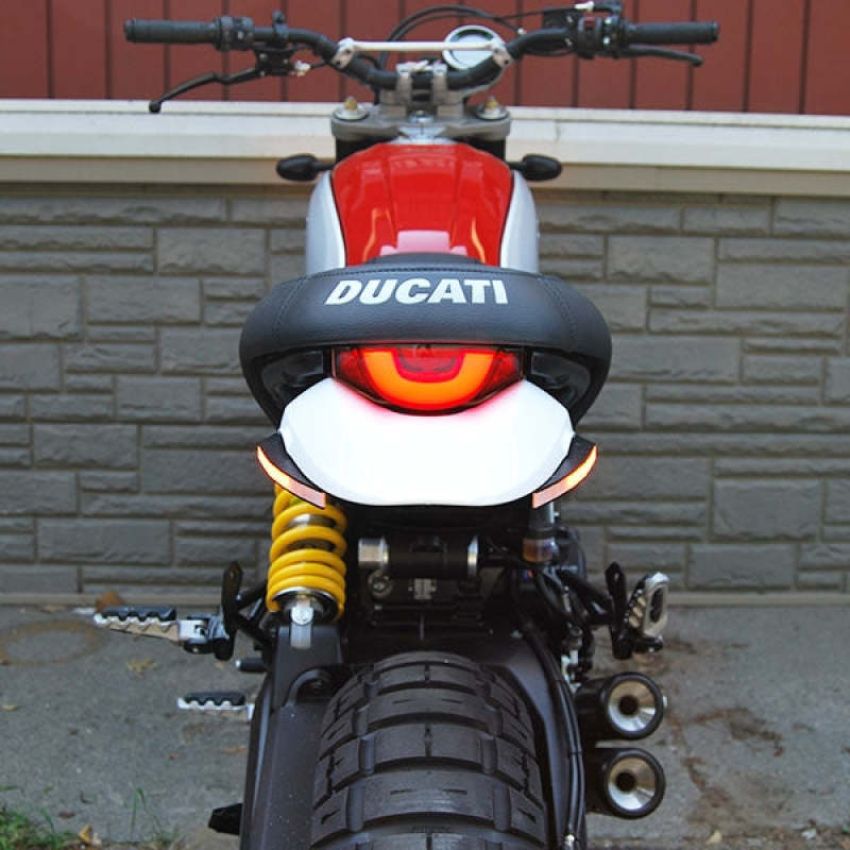 New Rage Cycles SLED-FE 17+ Ducati Scrambler Desert Sled Fender Eliminator Kit
