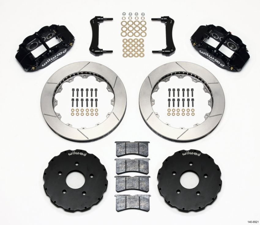 Wilwood 140-8921 Narrow Superlite 6R Front Hat Kit 13.06in 2005-up Corvette C6