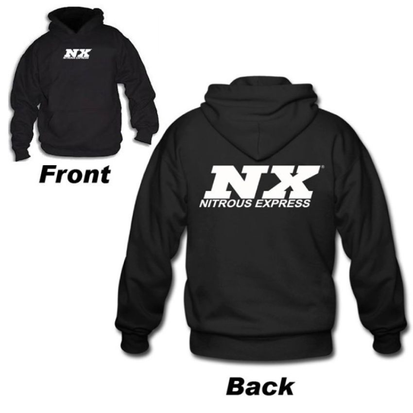 Nitrous Express 16597 BLACK NX HOODIE, XL