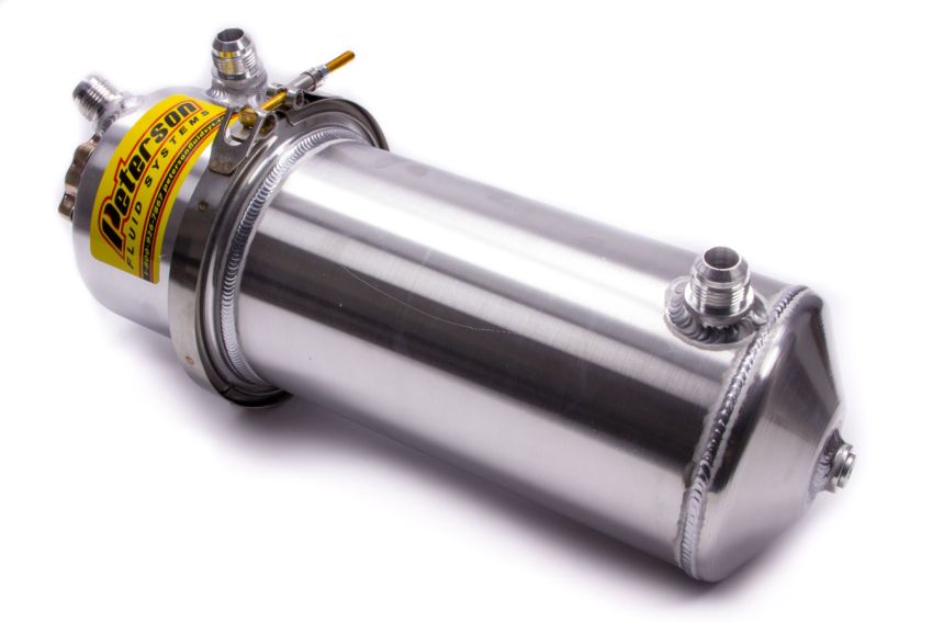PETERSON FLUID PTR08-0025 Dry Sump Tank 2 Gallon -12an Fittings