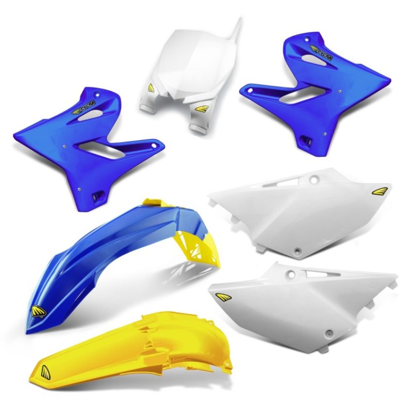 Cycra 1CYC-9316-02LG 15-21 Yamaha YZ125 Powerflow Body Kit - OEM Yellow
