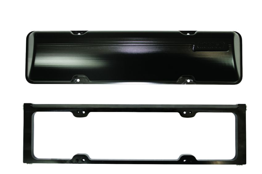 MOROSO MOR68051 SBC Billet Alm Valve Cover Set 2-Piece Design