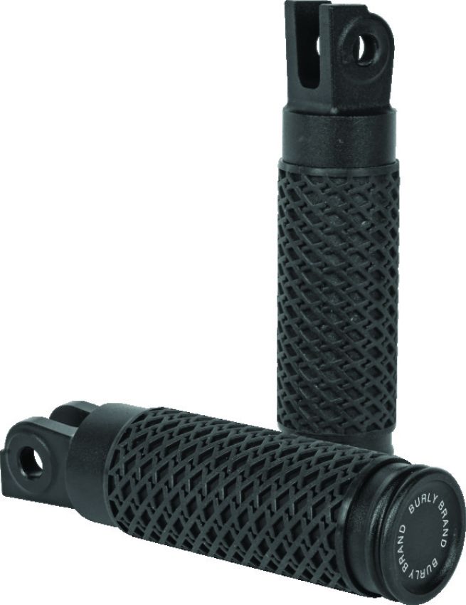 Burly Brand B13-1204B Slash Cut Rider Front Peg Set