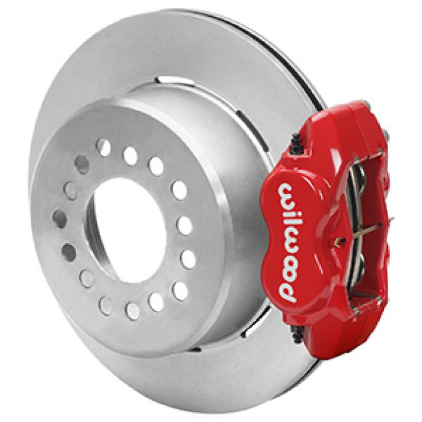 Wilwood 140-16407-R Ford Explorer 8.8in Rear Axle Dynalite Disc Brake Kit 12.19in Rotor -Red Caliper