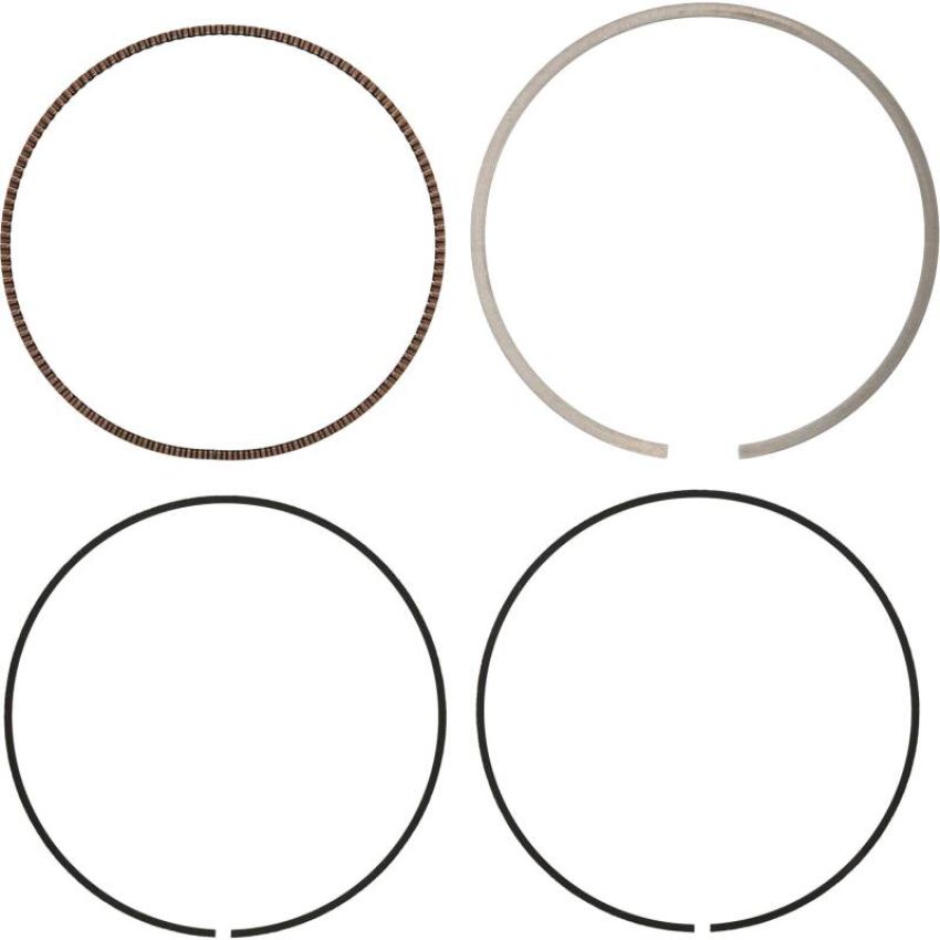 Vertex Pistons 590278000003 Vertex Piston 17-23 KTM 250 EXC-F 250cc Repl Ring Set for Forged Replica