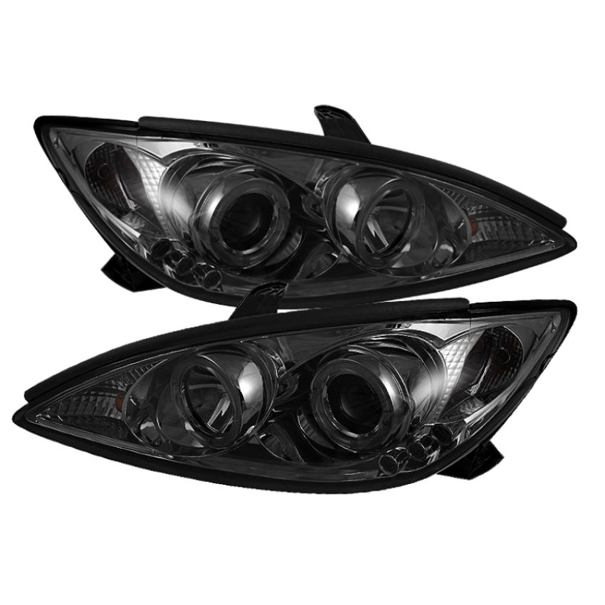 SPYDER 5064325 Projector Headlights - LED Halo - Smoke
