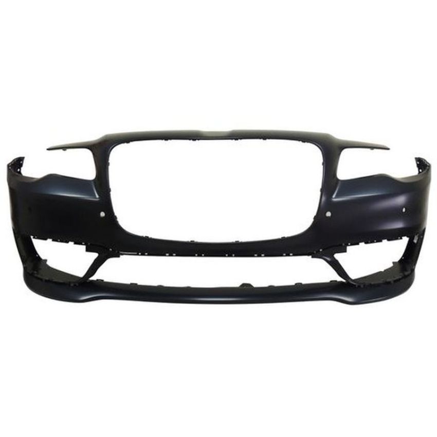 FRT BUMPER COVER;W/APPEARANCE ;W/PARKING SENSORS;TYPE 1;6 SENSOR HOLES;PRIME CHRYSLER 300 S 17-C