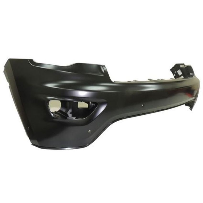 CAPA FRT BUMPER COVER UPR;W/O H/L WSHRS;W/ADV PARK ASSIST;PRIME JEEP GRD CHEROKEE 17-C