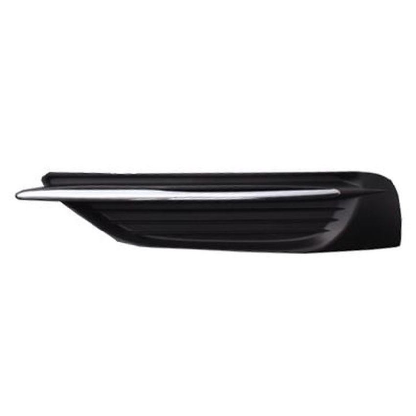 LH FRONT BUMPER INSERT FOG LAMP COVER CHROME W/O FOG LAMP 200 11-14