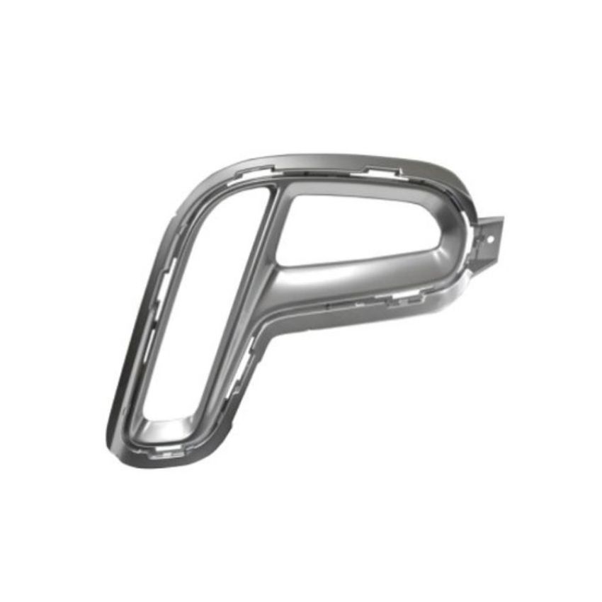 LT FRONT BUMPER INSERT FOG LAMP BEZEL; W/FOG LAMPS; CODE [MAL]; SATIN CHROME DODGE DURANGO 21-21