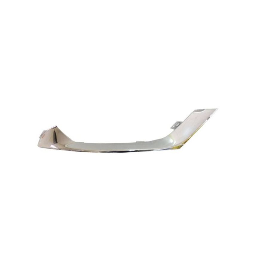 RH FRONT BUMPER MOLDING FOG LAMP TRIM; APPLIQUE; CODE MCG; CHROME CHRYSLER 200 15-17