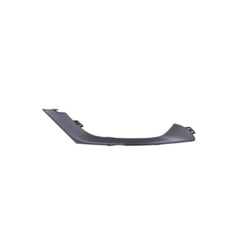 RH FRONT BUMPER MOLDING; FOG LAMP TRIM; APPLIQUE; CODE MEL; MATTE BLACK CHRYSLER 200 15-17