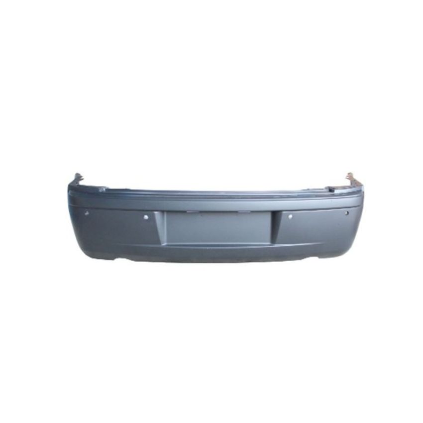 REAR BUMPER COVER W/PARKING SENSOR; W/DUAL EXH; W/UPPER MOULDING HOLES; PRIME CHRYSLER 300 09-10