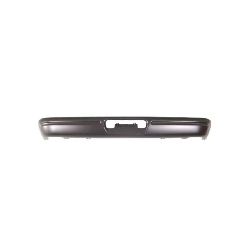 RR BUMPER W/O STEP PAD HOLES PTD (P) DODGE VAN 94-03