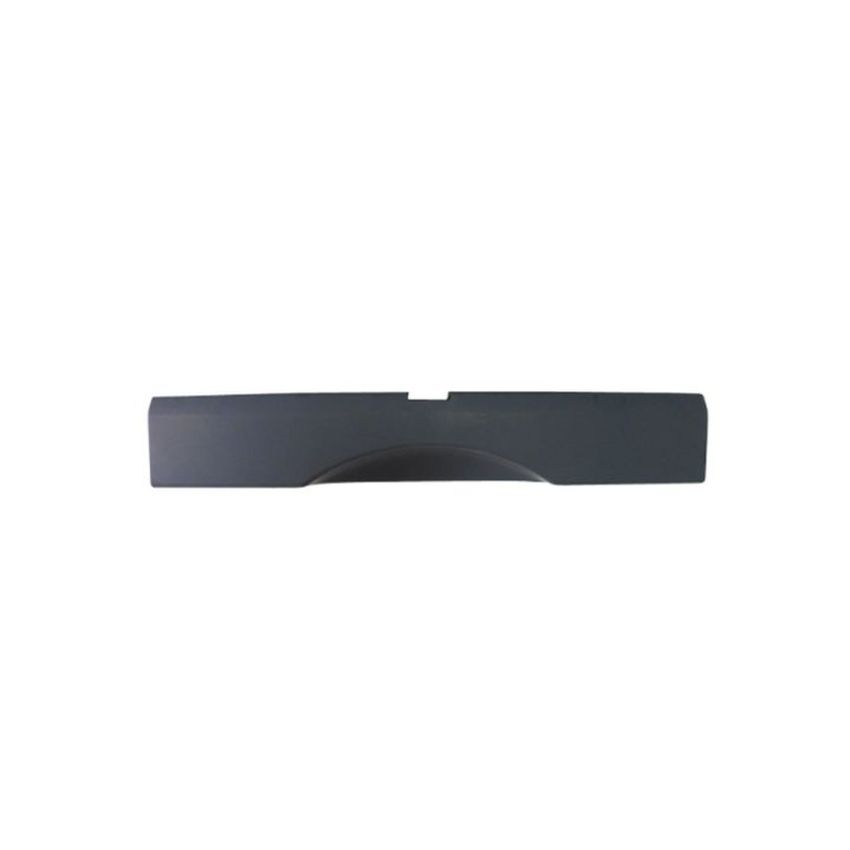 REAR BUMPER MOLDING STD DUTY; CENTER APPLIQUE; PTM JEEP WRANGLER 07-17