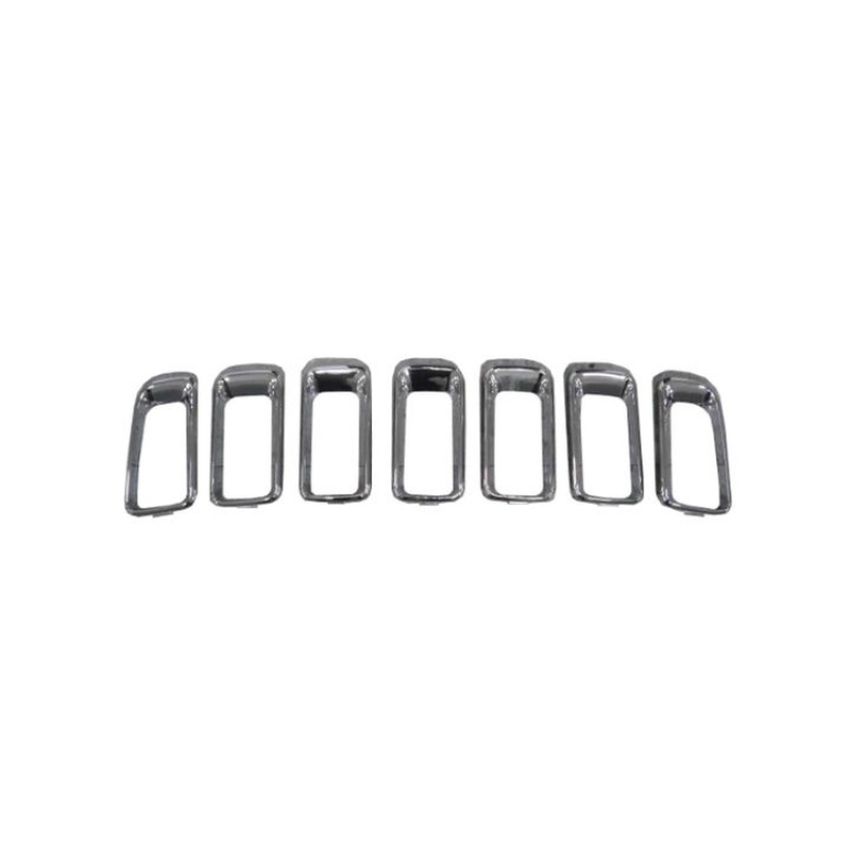 GRILLE MOLDING GRILLE INSERT; CHROME JEEP COMPASS 11-17