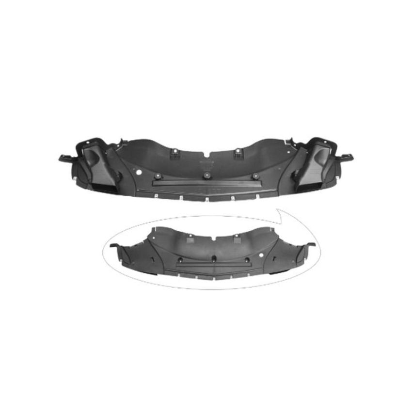 CAPA LOWER ENGINE COVER FRT; W/AIR DUCTS DODGE CHALLENGER 08-10