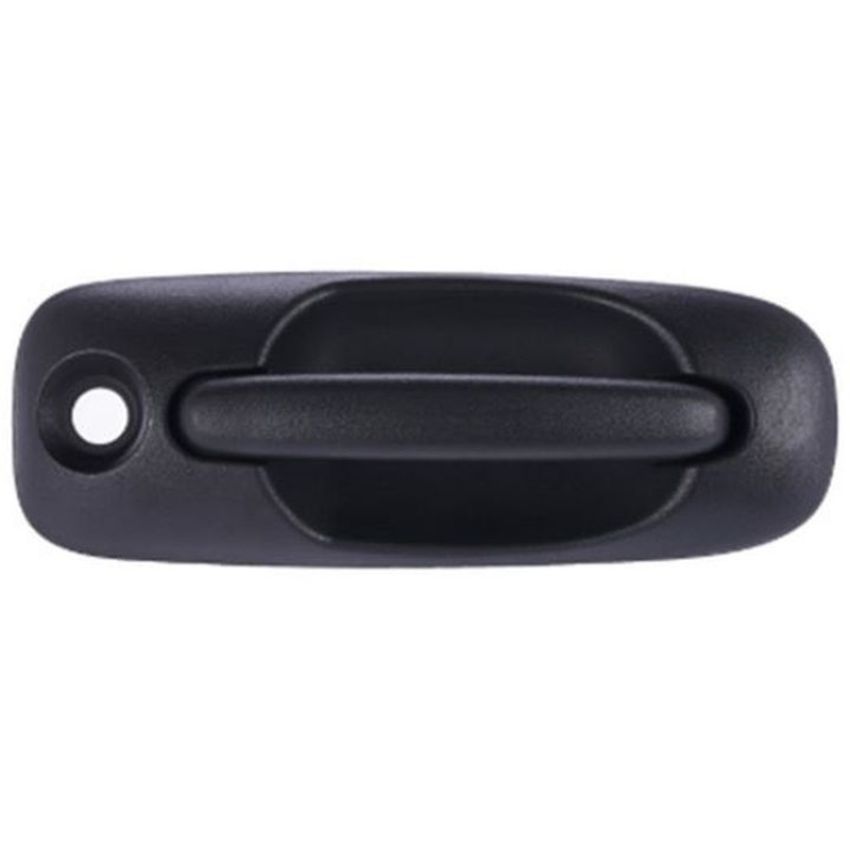 RH FRONT OUTER DOOR HANDLE TEXTURED BLK W/O KEYLESS ENTRY CARAVAN/VOYAGER/TOWN&COUNT RY 01-07